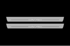 Led door sills Scion FR-S 2012-2017 with logo TRD