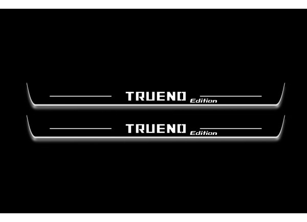 Led door sills Toyota GR86 2021+ with logo Trueno Edition Led door sills Toyota GR86 2021+ with logo Trueno Edition
