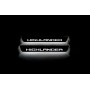 Led door sills Toyota Highlander IV 2019+ (rear doors) Led door sills Toyota Highlander IV 2019+ (rear doors)