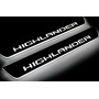 Led door sills Toyota Highlander IV 2019+ (rear doors) Led door sills Toyota Highlander IV 2019+ (rear doors)
