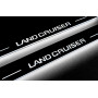 Led door sills Toyota Prado 250 2023+ with logo Land Cruiser (front doors) Led door sills Toyota Prado 250 2023+ with logo Land Cruiser (front doors)