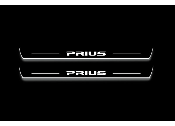 Led door sills Toyota Prius III 2009-2015 (front doors) Led door sills Toyota Prius III 2009-2015 (front doors)