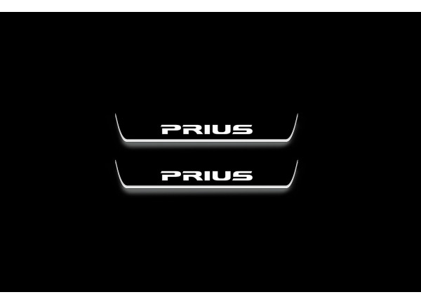 Led door sills Toyota Prius III 2009-2015 (rear doors) Led door sills Toyota Prius III 2009-2015 (rear doors)