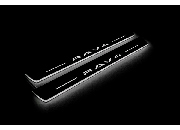 Led door sills Toyota Rav4 VI 2025+ (front doors) Led door sills Toyota Rav4 VI 2025+ (front doors)