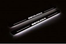 Led door sills Toyota Sequoia II 2008-2022 (front doors) Led door sills Toyota Sequoia II 2008-2022 (front doors)