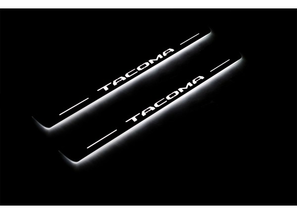 Led door sills Toyota Tacoma III 2016-2024 (front doors) Led door sills Toyota Tacoma III 2016-2024 (front doors)
