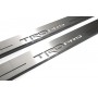 Led door sills Toyota Tacoma III 2016-2024 with logo "TRDpro" (rear doors) Led door sills Toyota Tacoma III 2016-2024 with logo "TRDpro" (rear doors)