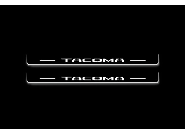 Led door sills Toyota Tacoma IV 2024+ (front doors) Led door sills Toyota Tacoma IV 2024+ (front doors)