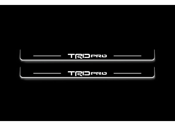 Led door sills Toyota Tacoma IV 2024+ with logo TRDpro (front doors) Led door sills Toyota Tacoma IV 2024+ with logo TRDpro (front doors)
