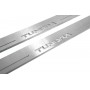 Led door sills Toyota Tundra II 2007-2013 (front doors) Led door sills Toyota Tundra II 2007-2013 (front doors)