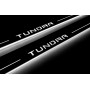 Led door sills Toyota Tundra III 2014-2021 (rear doors) with logo Tundra (CrewMax) Led door sills Toyota Tundra III 2014-2021 (rear doors) with logo Tundra (CrewMax)