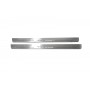 Led door sills Toyota Tundra IV 2022+ (rear doors) with logo "TRDpro" (CrewMax) Led door sills Toyota Tundra IV 2022+ (rear doors) with logo "TRDpro" (CrewMax)