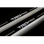 Led door sills Toyota Tundra IV 2022+ (rear doors) with logo "TRDpro" (CrewMax) Led door sills Toyota Tundra IV 2022+ (rear doors) with logo "TRDpro" (CrewMax)