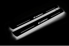 Led door sills Toyota Camry V50 2012-2018 (front doors)