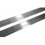 Led door sills Toyota Camry V70 2018-2024 with logo TRD (front doors) Led door sills Toyota Camry V70 2018-2024 with logo TRD (front doors)