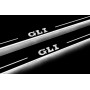 Led door sills Volkswagen Jetta VII 2019+ with logo GLI (front doors)