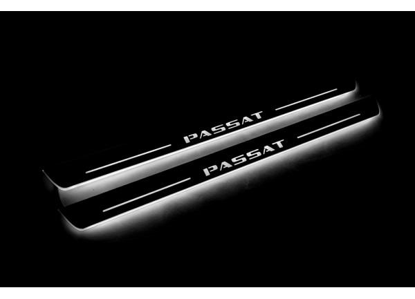 Led door sills Volkswagen Passat B6 2005-2010 (front doors)