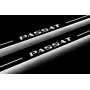Led door sills Volkswagen Passat B6 2005-2010 (front doors)