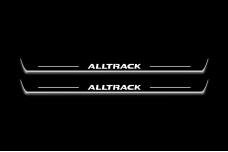 Led door sills Volkswagen Passat B8 2015-2023 with logo Alltrack (front doors)