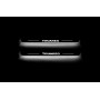 Led door sills Volkswagen Touareg II 2010-2018 (front doors)