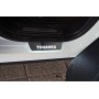 Led door sills Volkswagen Touareg II 2010-2018 (rear doors)