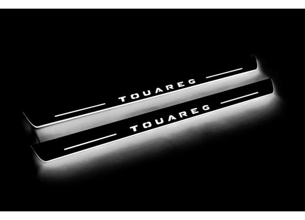 Led door sills Volkswagen Touareg III 2018+ (front doors)