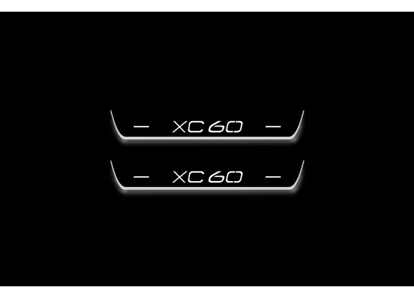 Led door sills Volvo XC60 II 2017+ (rear doors)