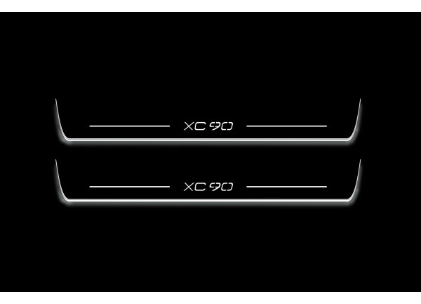 Led door sills Volvo XC90 II 2015+ (front doors) Led door sills Volvo XC90 II 2015+ (front doors)