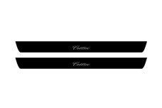 Led door sills Cadillac ATS 2012+ with logo Cadillac - (type ZBS) (front doors)