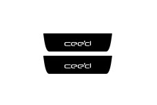 Led door sills KIA Ceed II 2012-2018 - (type ZBS) (rear doors)