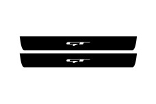 Led door sills KIA Ceed II 2012-2018 with logo GT - (type ZBS) (front doors)