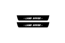 Led door sills Land Rover Discovery III 2004-2009 with logo Land Rover - (type ZBS) (rear doors)