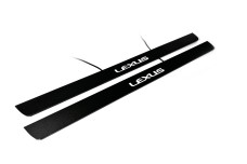 Led door sills Lexus GX I 2002-2009 - (type ZBS) (front doors)