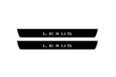Led door sills Lexus GX III 2024+ with logo Lexus - (type ZBS) (front doors)