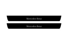 Led door sills Mercedes A W177 2018+ - (type ZBS) (front doors)