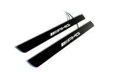 Led door sills Mercedes C W204 2007-2014 with logo AMG - (type ZBS) (front doors)