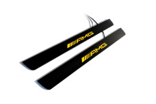 Led door sills Mercedes A W176 2012-2018 with logo AMG - (type ZBS) (front doors)