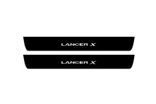 Led door sills Mitsubishi Lancer X 2007-2017 - (type ZBS) (front doors) Led door sills Mitsubishi Lancer X 2007-2017 - (type ZBS) (front doors)