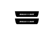 Led door sills Mitsubishi Lancer X 2007-2017 with logo Ralliart - (type ZBS) (rear doors) Led door sills Mitsubishi Lancer X 2007-2017 with logo Ralliart - (type ZBS) (rear doors)
