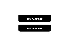 Led door sills Nissan Armada II 2017+ with logo Nismo - (type ZBS) (rear doors)