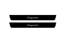 Led door sills Porsche Cayenne II 2010-2017 - (type ZBS) (front doors) Led door sills Porsche Cayenne II 2010-2017 - (type ZBS) (front doors)