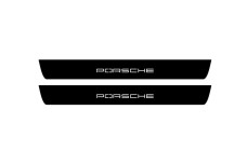 Led door sills Porsche Cayenne II 2010-2017 with logo Porsche - (type ZBS) (front doors) Led door sills Porsche Cayenne II 2010-2017 with logo Porsche - (type ZBS) (front doors)