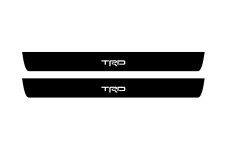 Led door sills Toyota Camry V50 2012-2018 with logo TRD - (type ZBS) (front doors)