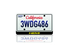 LED License Plate Badge for HEMI (USA type)