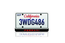 LED License Plate Badge for Ferrari (USA type)