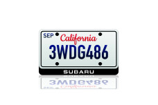 LED License Plate Badge for Subaru (USA type)