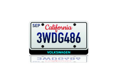 LED License Plate Badge for Volkswagen (USA type)