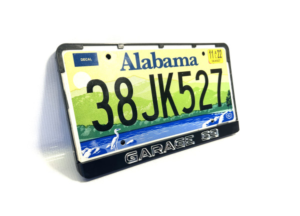 License Plate Frame Custom Design (USA type)