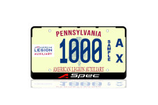 License Plate Frame for A-Spec (USA type)