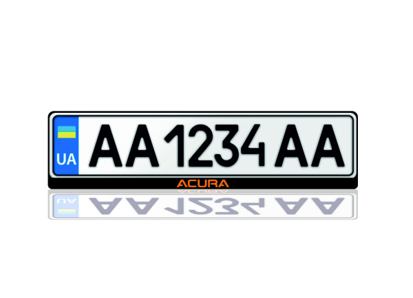 License Plate Frame for Acura (Europe type) License Plate Frame for Acura (Europe type)